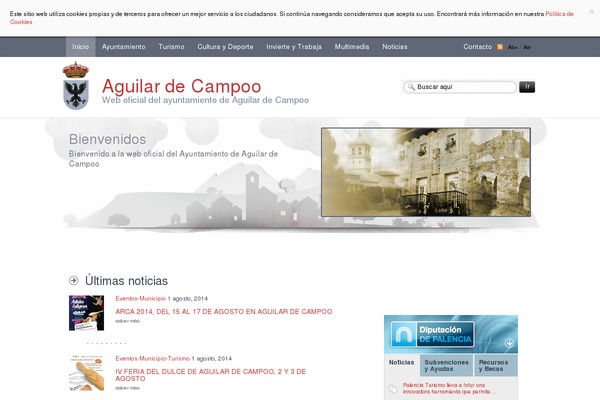 aguilardecampoo.es site used Ayuntamientos