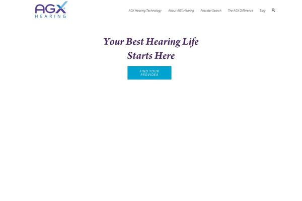 agxhearing.com site used Agxhearing