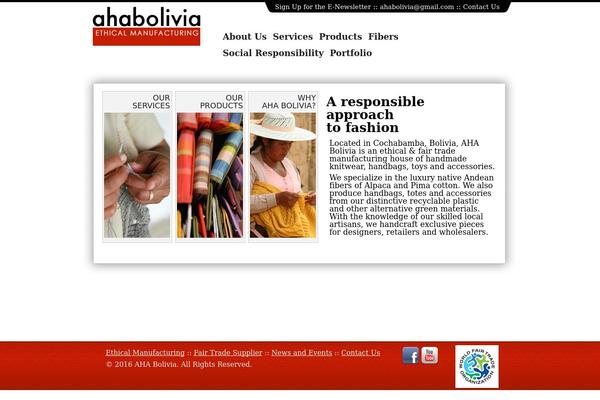 ahabolivia.com site used BlankSlate