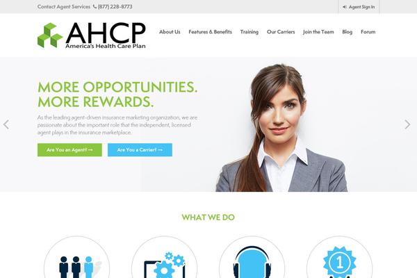 ahcpsales.com site used Ahcp