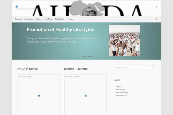 evolve theme site design template sample