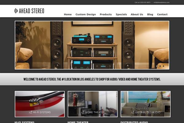 Opulus_sombre theme site design template sample