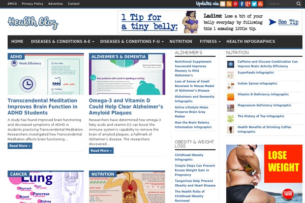 healthblog WordPress theme, websites list used healthblog theme healthblog theme websites examples