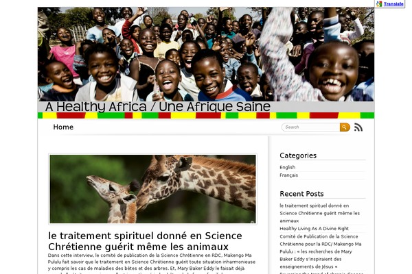 ahealthyafrica.com site used Brightpage