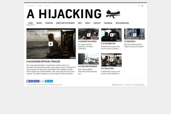 ahijacking.com site used Triangle Magazine