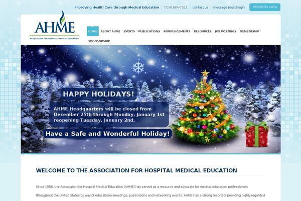 ahme.org site used Asclepius