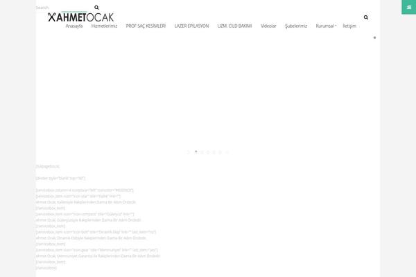 ahmetocak.com site used Biome