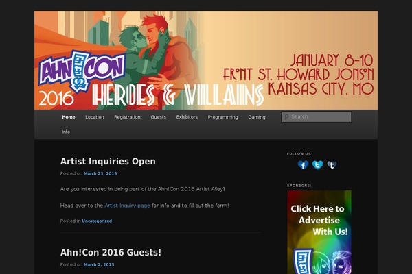 Twenty Eleven theme site design template sample