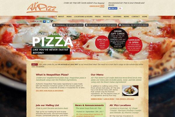 ahpizz.com site used Ahpizz