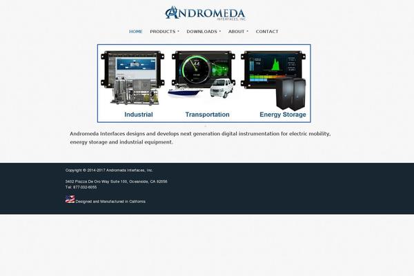 ai-displays.com site used Andromeda