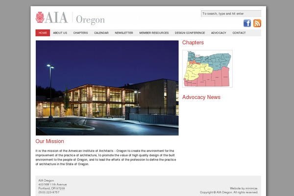 Thesis 1.8 theme site design template sample