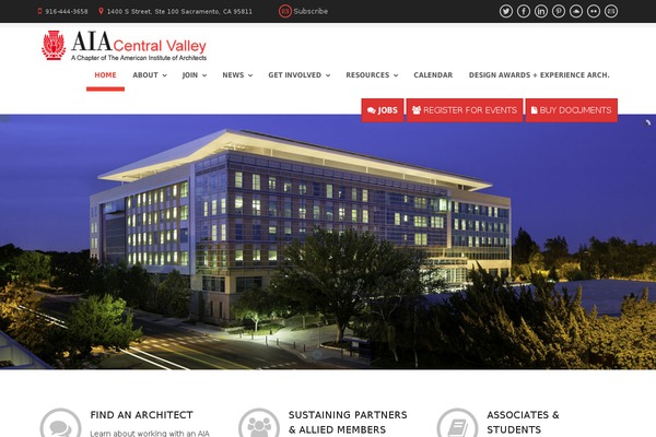 aiacv.org site used Aia-theme