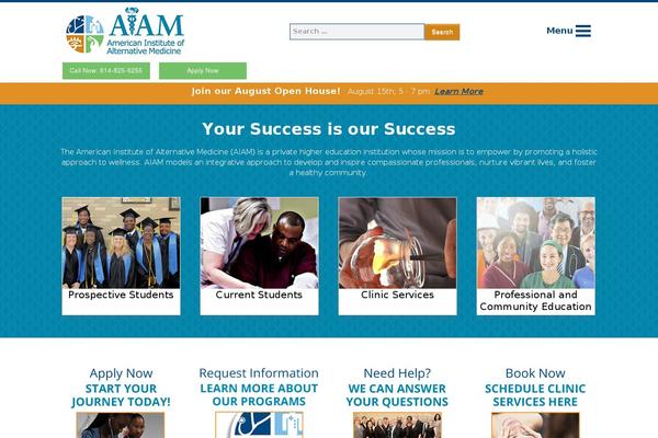 aiam.edu site used Aiam