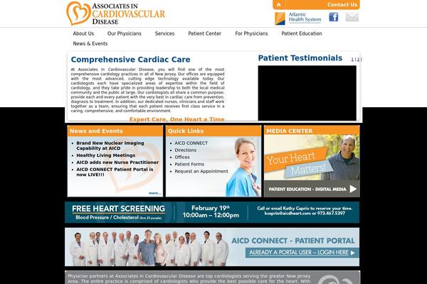 Default theme site design template sample