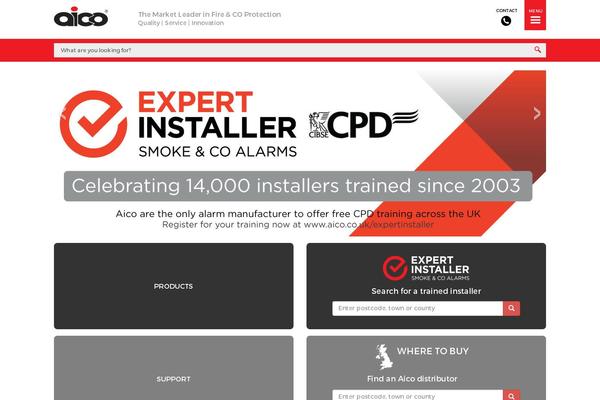 aico.co.uk site used B2b-aico-2021
