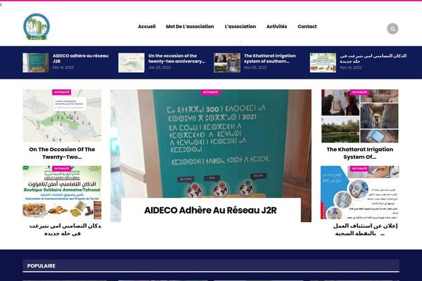 aideco.ma site used Publisher1