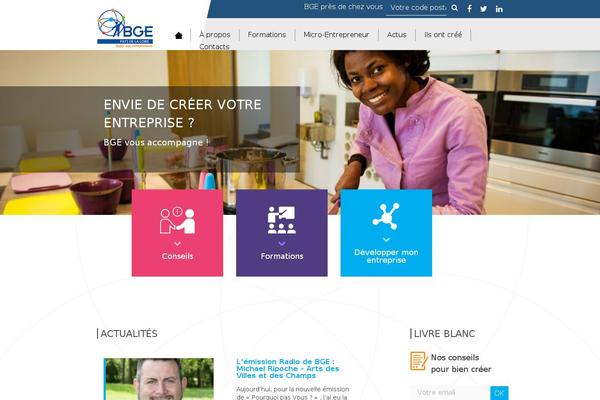 aidecreationentreprise.fr site used Bge2016