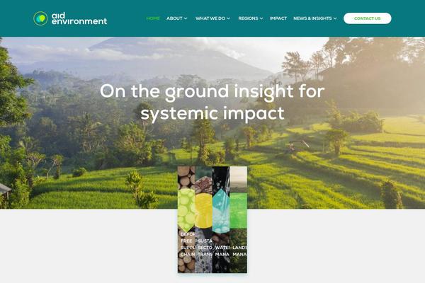 aidenvironment.org site used Aidenvironment