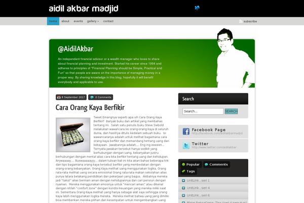 aidilakbar.com site used Akbarv2