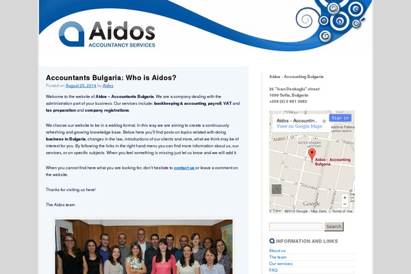 aidosbg.com site used Aidos