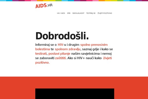 aids.hr site used Aids2013