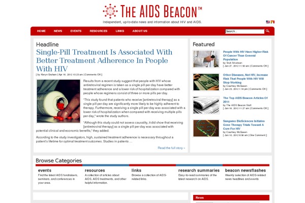 aidsbeacon.com site used Lkr