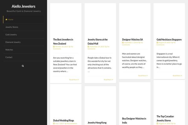 Annina theme site design template sample