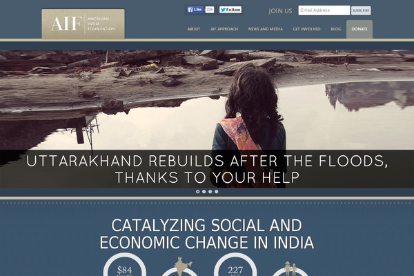 aif theme websites examples