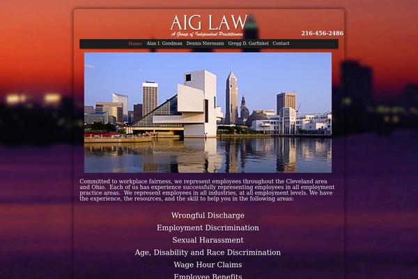 aiglaw.com site used Arcthemeaig2b