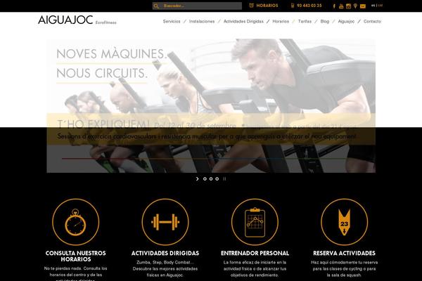 aiguajoc.com site used Aiguajoc