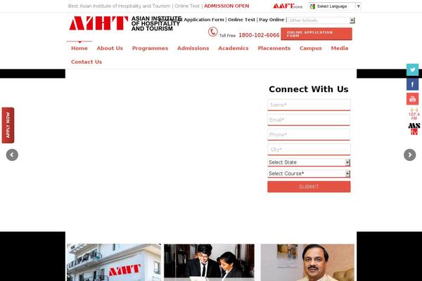 aiht.edu.in site used Aaftii