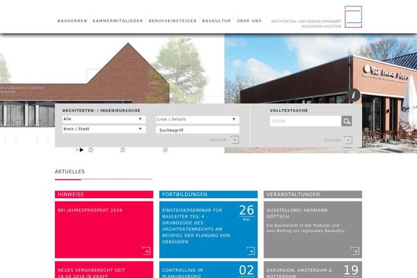 aik-sh.de site used Aik-theme