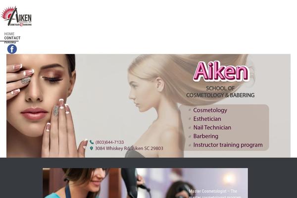 aikenschoolofcosmetologyandbarbering.com site used Beauty-hair-salon
