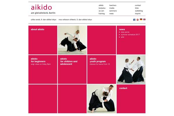 aikido theme websites examples