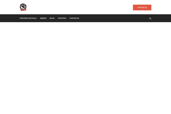 Samurai-school theme site design template sample