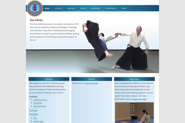 aikido.org.nz site used Aikidotheme
