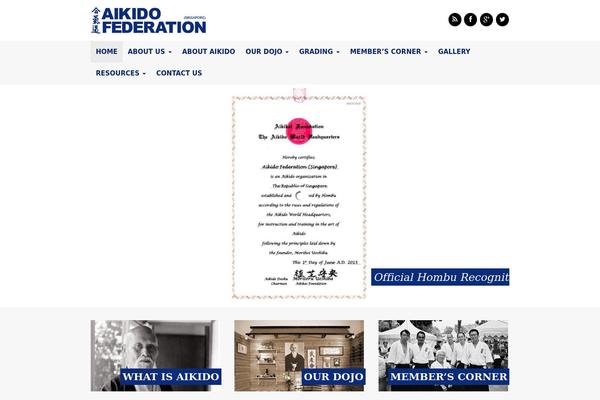 aikidofederation.com site used Aikido