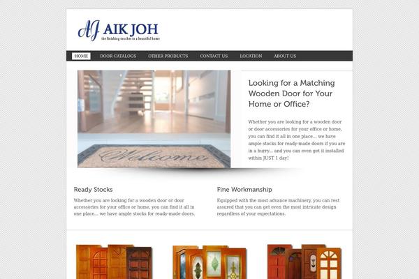 aikjoh.com site used Basictheme