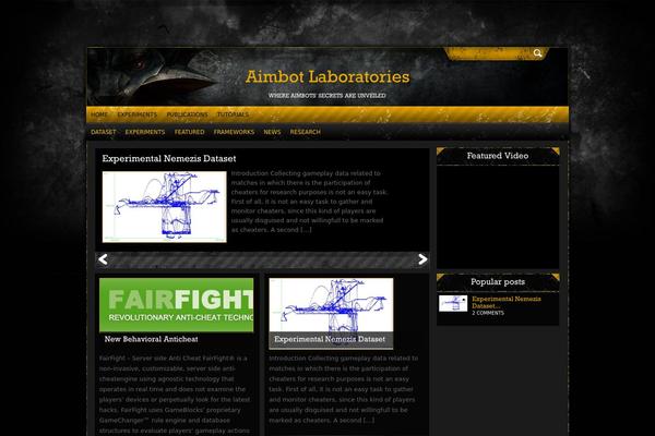 aimbot-labs.com site used Gamerpress