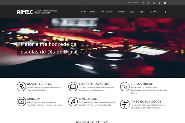 aimec.com.br site used Aimec_wp