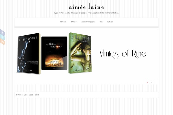 Zenon Lite theme site design template sample