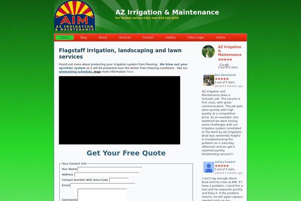aimflagstaff.com site used Aim_website_one