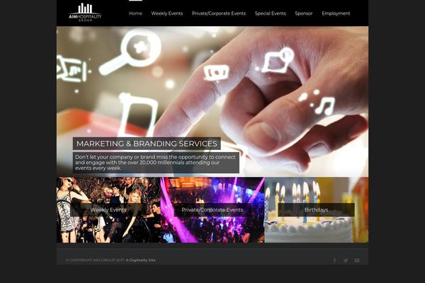 Avada theme site design template sample