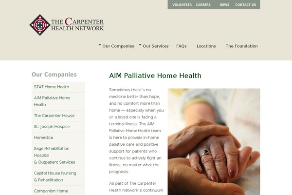 aimhome.org site used Aimhomehealth