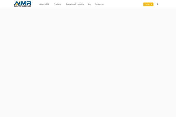 aimr-mining.com site used Aimrtheme