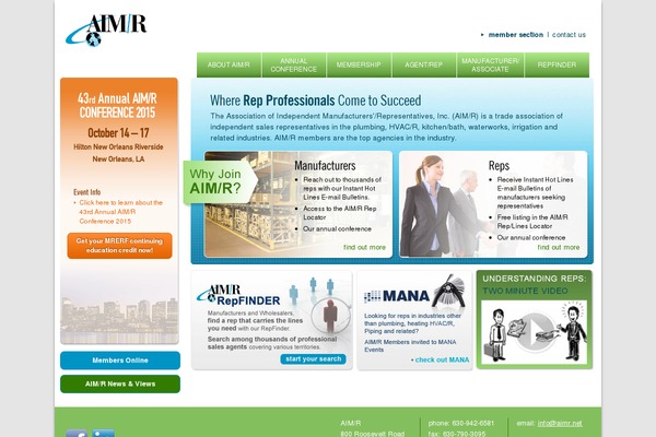 aimr.net site used Aimr