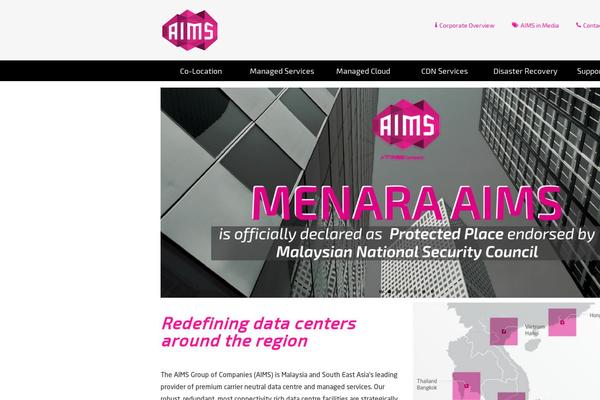 aims.com.my site used Aims