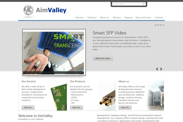 aimvalley.com site used Minerva