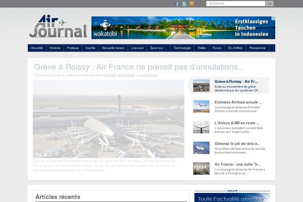 air-journal.fr site used Air-journal-2021