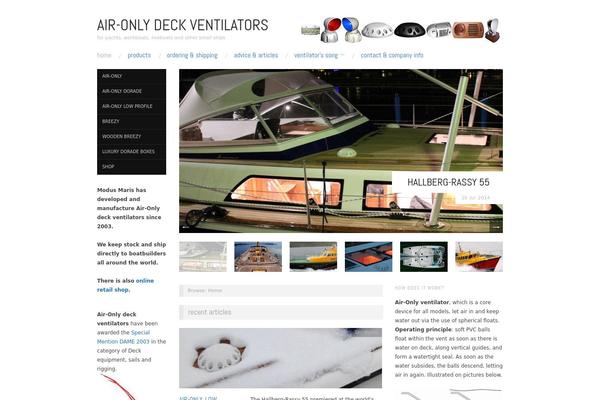 Oxygen theme site design template sample